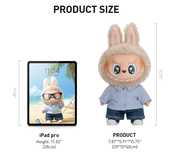 LABUBU THE MONSTERS - FLIP WITH ME Vinyl Plush Doll