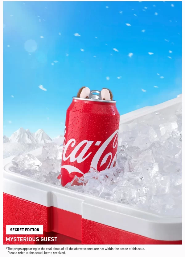 LABUBU THE MONSTERS COCA-COLA SERIES-Vinyl Face Blind Box