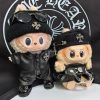 Cool Leather Outfit for Labubu CH