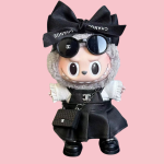 Cool Leather Outfit for Labubu CH